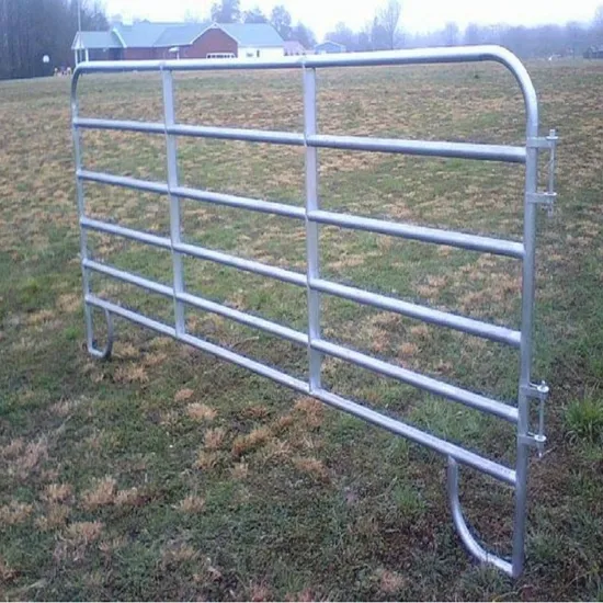 Galvanized Cradle Bale Livestock Feeder Fence Panel