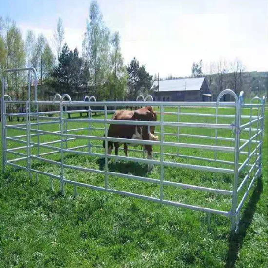 Galvanized Cradle Bale Livestock Feeder Fence Panel